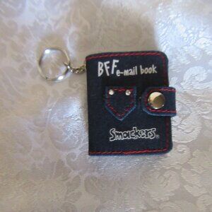 BFF email book Key Chain
